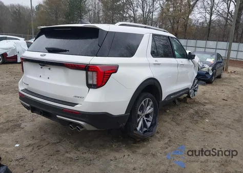 2025 Ford Explorer Platinum из США, поврежденный, VIN 1FMWK8HC8SGA70630